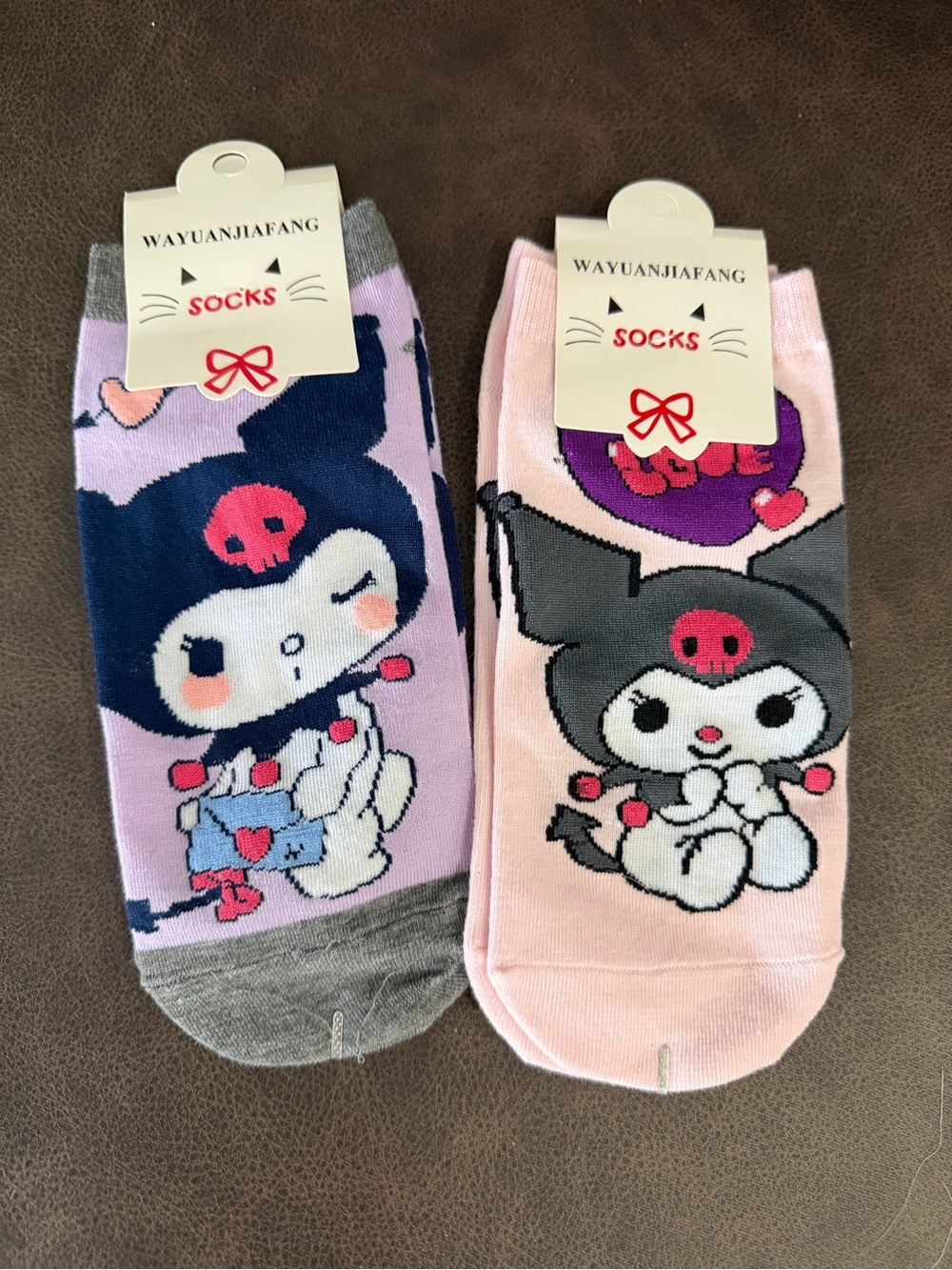 New Kuku Socks, Shorties, x2